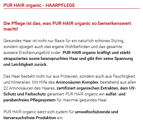 2 Haarpflege